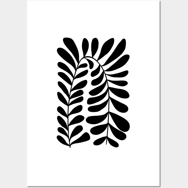 Minimalist Leaves 1 Wall Art by Dream Print Designs